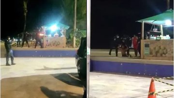 Imagem Vídeo: durante fiscalização, guardas municipais atiram em dono de barraca