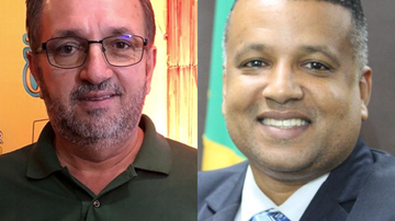 Prefeito Ednaldo Ribeiro e vereador Ricardo Pinheiro - Divulgação