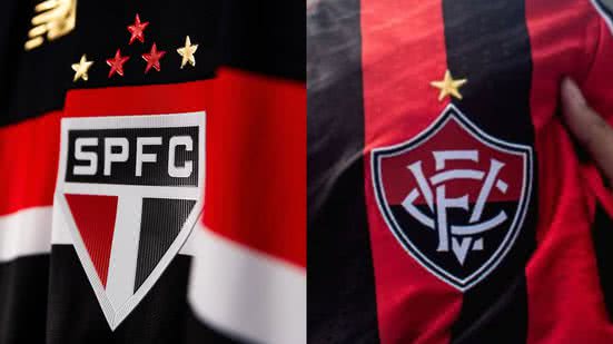 Reprodução / Instagram / @saopaulofc / Victor Ferreira / EC Vitória
