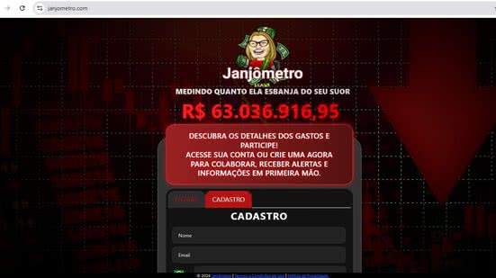 Imagem Deputado cria “janjômetro” para fiscalizar Janja; entenda