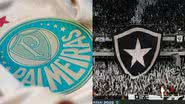 Divulgação/Palmeiras - Vitor Silva/Botafogo
