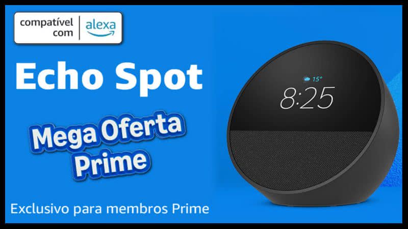 Echo Spot - Divulgação