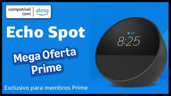 Echo Spot - Divulgação