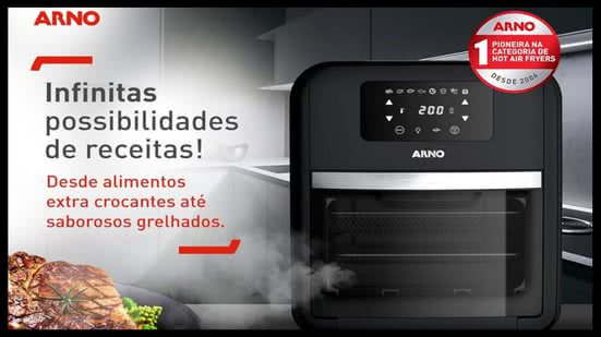 Airfryer Arno Oven & Grill Expert - Divulgação