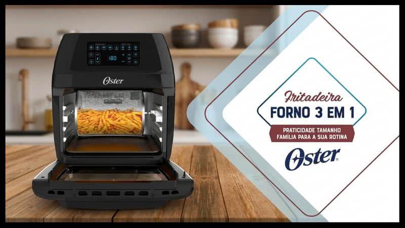 Fritadeira Oven Fryer Oster - Divulgação