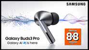 Samsung Galaxy Buds3 Pro - Divulgação
