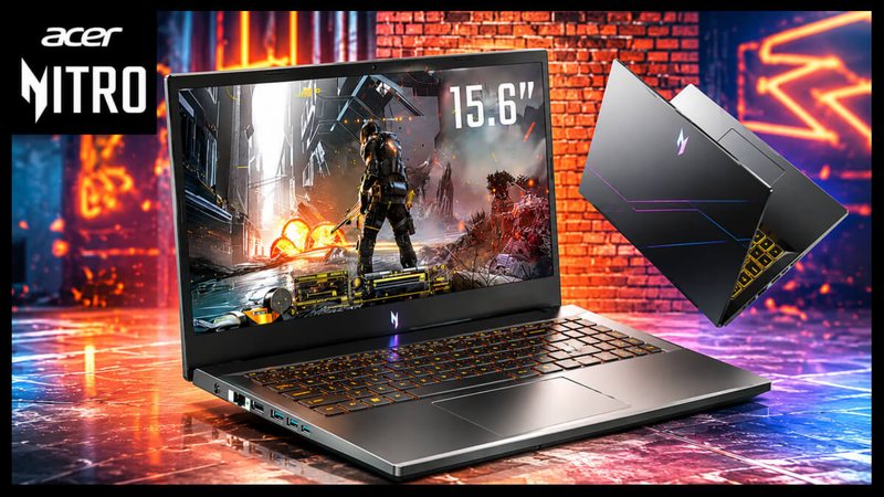 Notebook Gamer Acer Nitro V15 - Divulgação