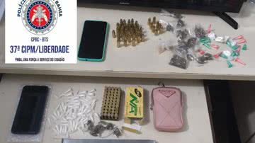 Imagem Irmãos são presos com drogas e munição na região do IAPI