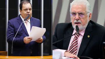 Montagem | Pablo Valadares/Câmara dos Deputados e Pedro França/Agência Senado