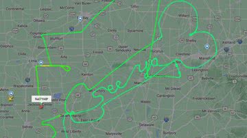 Reprodução | FlightRadar24