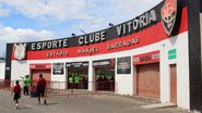 Movimentação no Barradão no jogo entre Vitória e Jacuipense neste domingo (19)