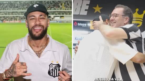 Reprodução/SantosFC - Reprodução/Instagram/@marcelopteixeira