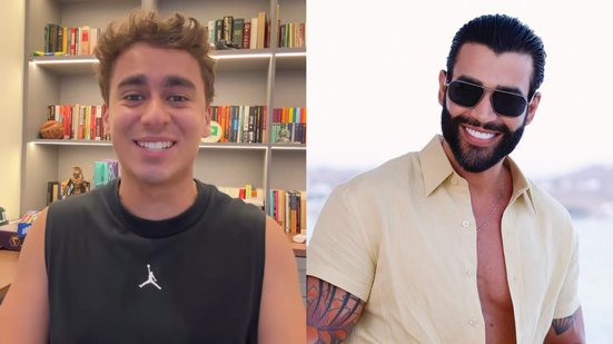 Reprodução/Instagram/@nikolasferreiradm e @gusttavolima
