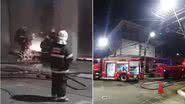 Reprodução/Redes Sociais//Corpo de Bombeiros/ Divulgação