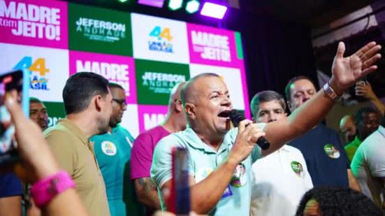 Adailton do Suape (PSDB) será o vice de Jeferson Andrade - Reprodução / Redes Sociais