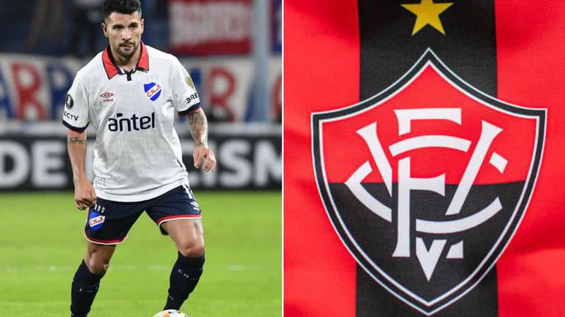 Divulgação | Nacional-URU e Victor Ferreira | EC Vitória