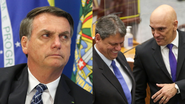 Imagem Discurso de Tarcísio em evento de Gilmar revolta Bolsonaro