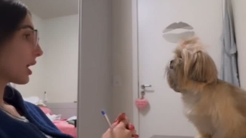 Reprodução// TikTok @nathaliaborrges