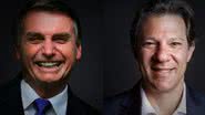 Imagem Pesquisa CNT/MDA: Bolsonaro e Haddad registram empate técnico