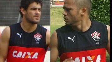 Imagem Após briga, jogadores selam a paz no Vitória