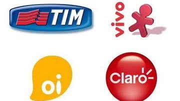 Imagem Claro, Vivo, Tim e Oi: Operadoras são multadas em R$ 2,5 milhões