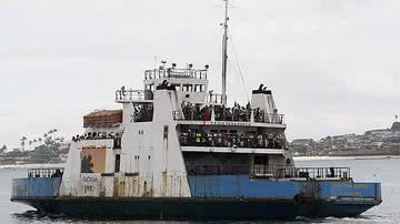 Imagem Problema no leme levou ferry-boat à deriva