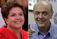 Imagem Vantagem de Dilma aumenta 12 pontos sobre Serra