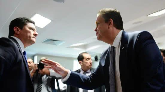 Wolney Queiroz e Sérgio Moro/ Agência Senado