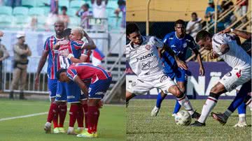 Tiago Caldas/EC Bahia - Victor Ferreira/EC Vitória