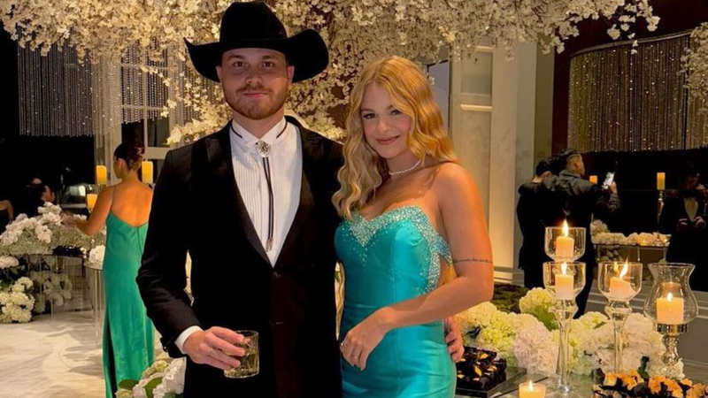 Casal de influenciadores ficam noivos em Festival de lanternas - Instagram/@ogustavotubarao