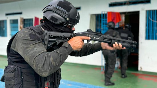 Operação em presídio- Hildazio Santana - SeapNucom
