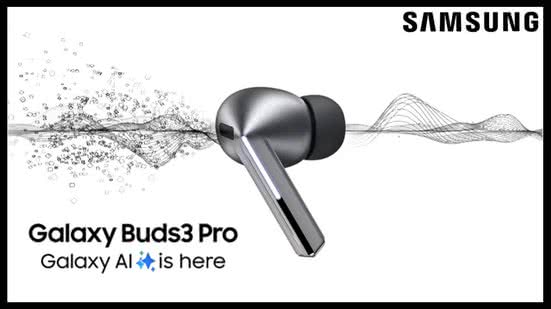 Samsung Galaxy Buds3 Pro - Divulgação