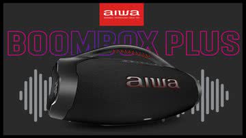 Boombox Plus Aiwa - Divulgação