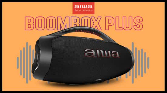Boombox Aiwa - Divulgação