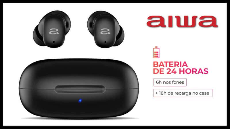 Fones AIWA - Divulgação