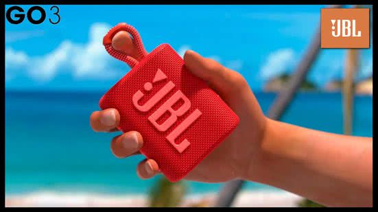 Caixa JBL GO 3 - Divulgação