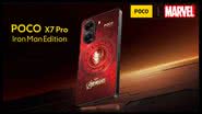 Poco X7 Pro Iron Man Edition - Divulgação