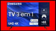 Smart TV Samsung Crystal  4K UHD - Divulgação