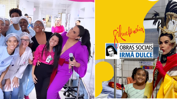 Imagem Vídeo: Gilmelândia espalha alegria em visita surpresa às Obras Sociais de Irmã Dulce