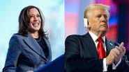 Reprodução/Instagram:@kamalaharris/@realdonaldtrump