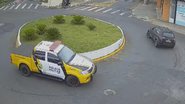 Reprodução/Câmera de segurança/Centro Integrado de Segurança de Telêmaco Borba