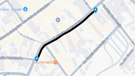 Reprodução / Google Maps