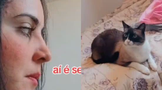 Reprodução/ TikTok @que.se.daniiii
