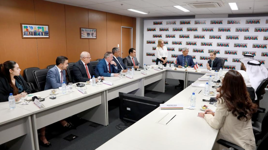 Governador recebeu o embaixador dos Emirados Árabes Unidos, Saleh Alsuwaidi, e representantes da Al Foah Company - Thuane Maria - GOVBA