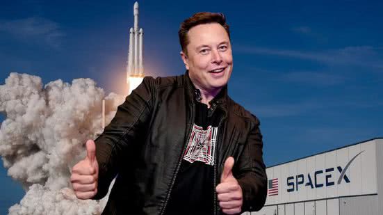Elon Musk pode se tornar o primeiro trilionário do mundo - Divulgação/SpaceX