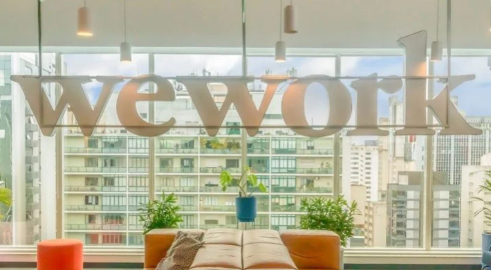A Wework está passando por dificuldades globais e pediu recuperação judicial nos Estados Unidos em novembro de 2023 - Reprodução / Redes Sociais